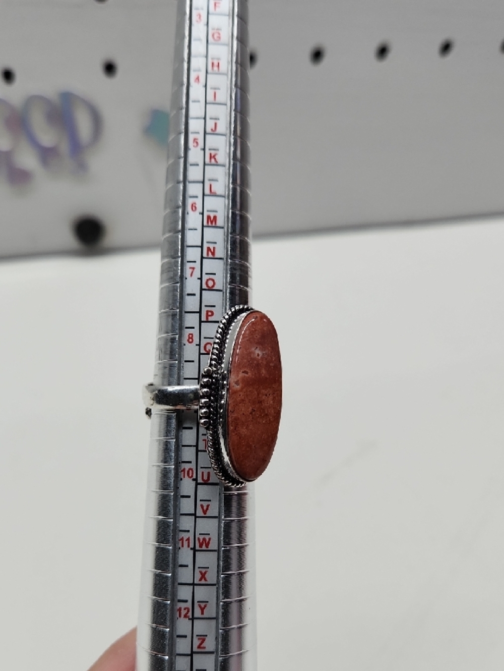 Faceted Brown Pendant Glass Bead Necklace with Matching Brown GlassBead Bracelet - Picture 10 of 12